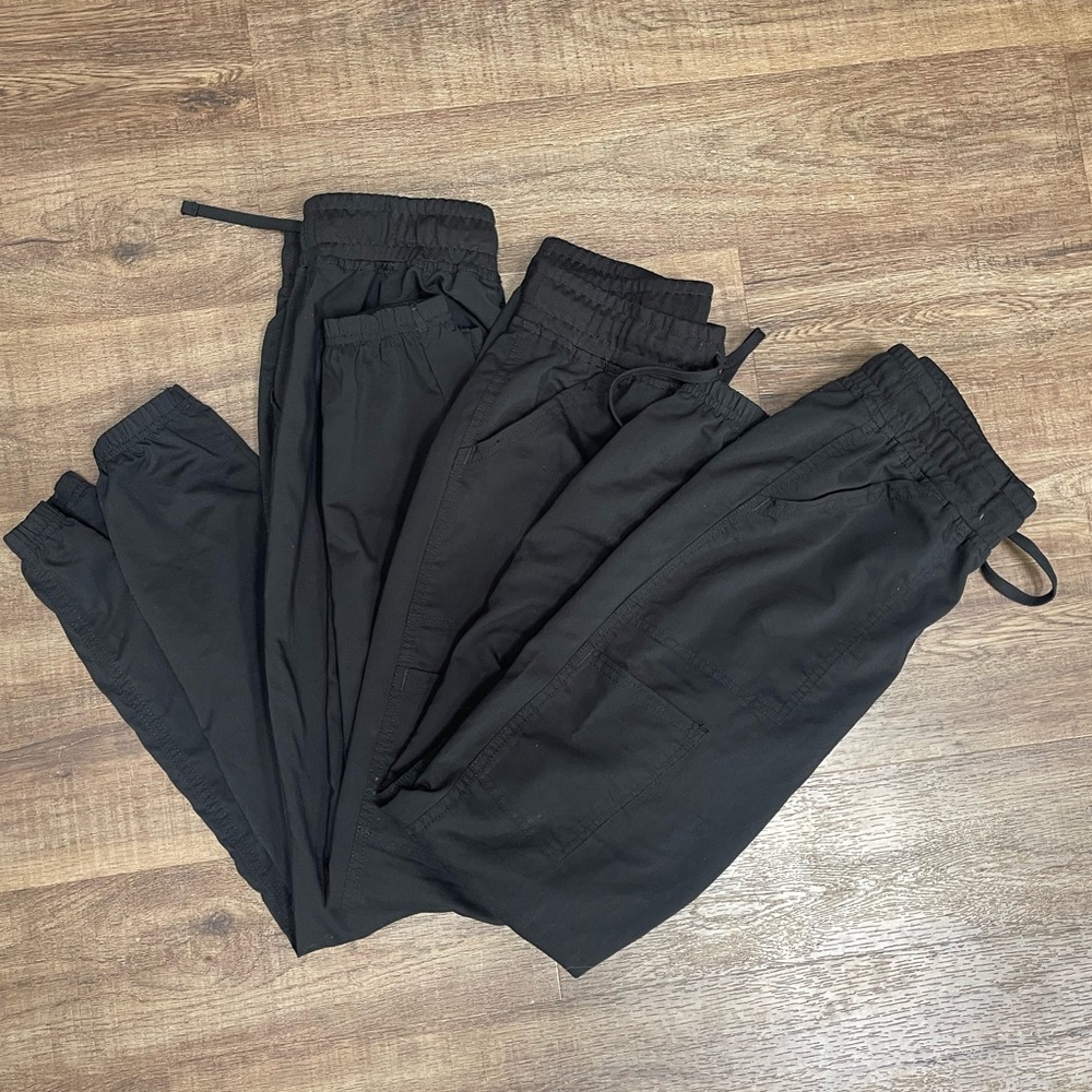 Scrubstar Jogger Scrub Pants in Black
